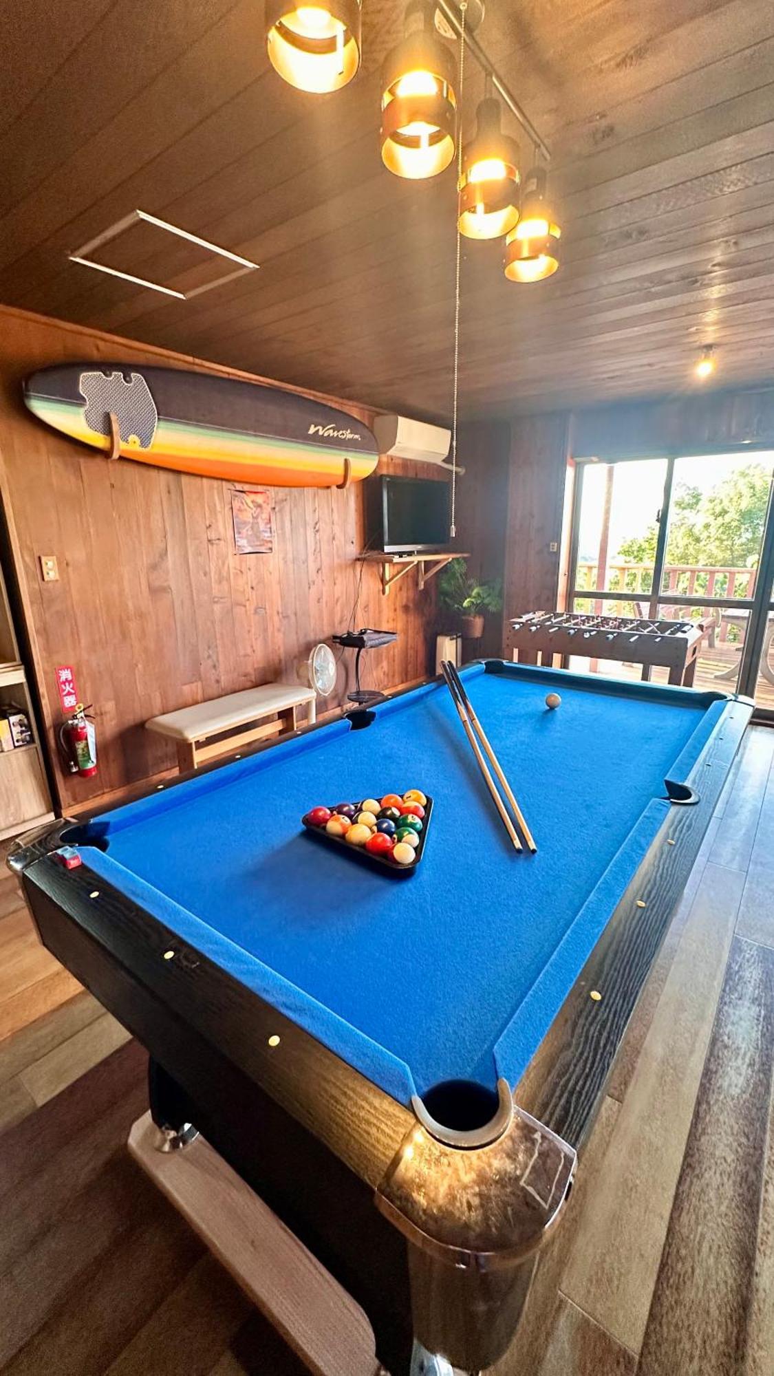Casablanca Vacation House, 3 Floors, Billiards, Golden View Motobu Exterior photo